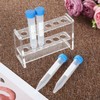 SENENQU 4 Pack Acrylic Test Tube Rack for 16mm Tubes,