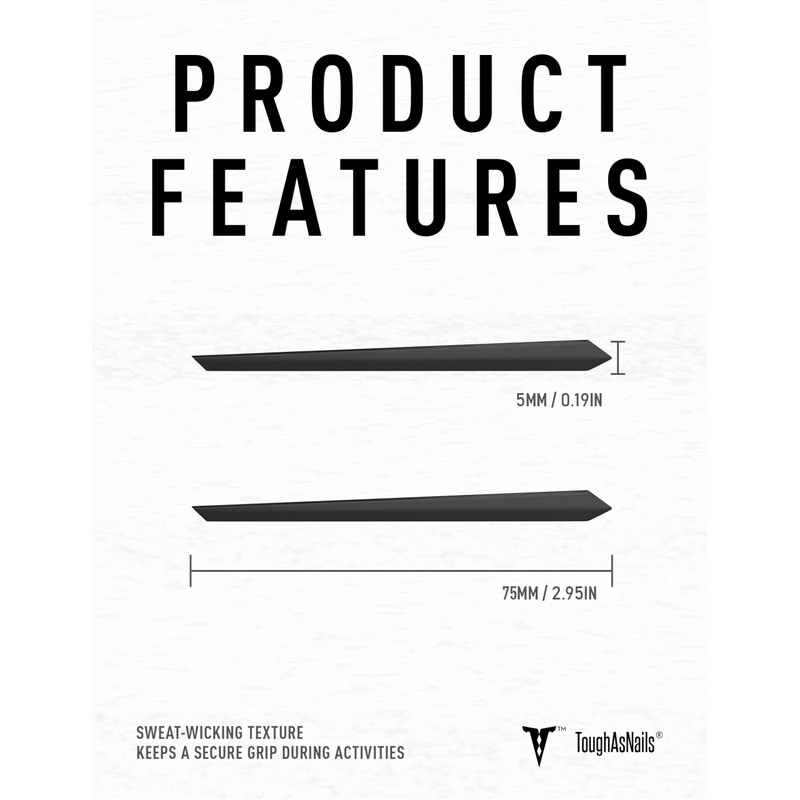 ToughAsNails Black Replacement Ear Socks for Oakley Arm Length 140mm