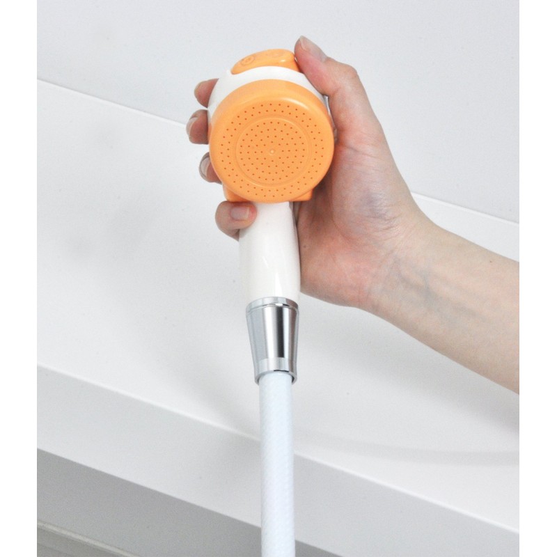 カクダイ やさしいシャワー 3567 長さ:26.40cm 白