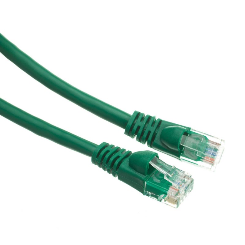 Kamrock Lights LLC 6 inch Cat5e Green Network Ethernet Patch