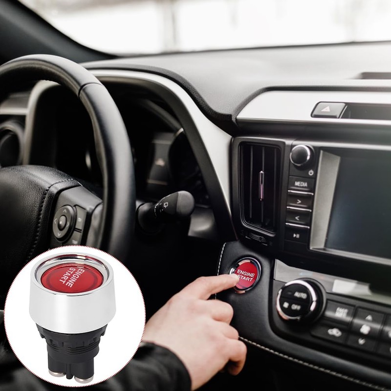 12 V Car Start Button, Engine Start Button, Car Engine
