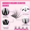 DIY Lash Extension Kit,Cluster lash Extensions Kit, 10-16mm Mix Wispy