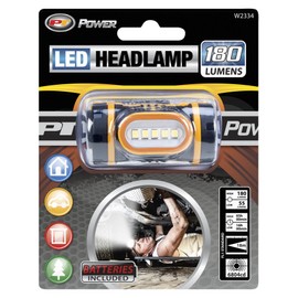 "Performance Tool W2334 Heavy Duty Ultra Bright 180 Lumen Cree LED Tactical Headlamp "