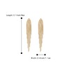 Clearine Clip-on Earrings Gold Plated Fashion Long Chandelier Dangling Linear