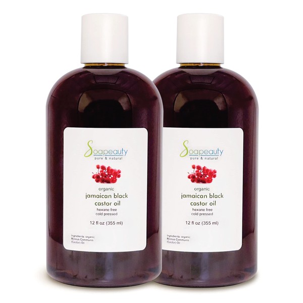 Soapeauty JAMAICAN BLACK CASTOR OIL Cold Pressed Unrefined | 100%