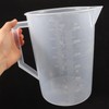 Alipis Measure Pitcher 3000ml Plastic Measuring Cup Graduated Mixing Pitcher