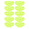 10Pcs Finger Exerciser 6.6LB Green Soft Flexible Silicone Portable Skin