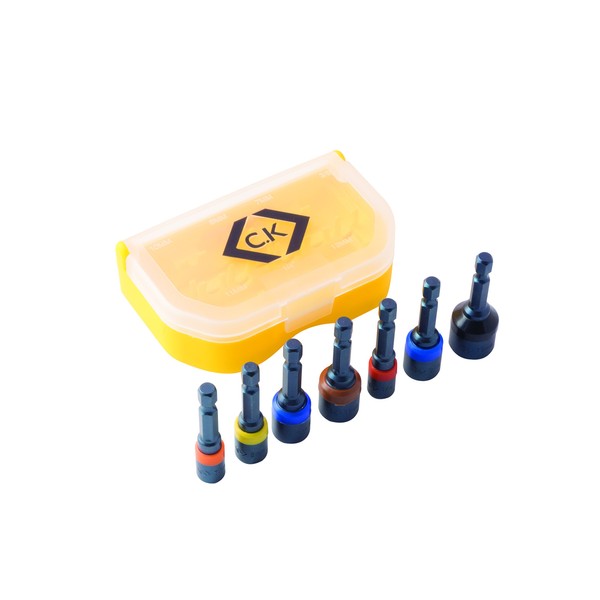 C.K T4514 Magnetic Nut Drivers (Set of 7)