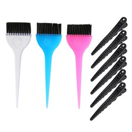 TOVINANNA Essential Hair Dye Tool Set Pcs Kit Dye Bowl Clips Home Salon Use Sturdy Easy to Clean