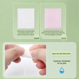 240 Pcs Esponja Facial Engrosado De Tres Capas Para Limpieza