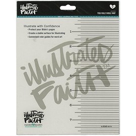 Bella Blvd IF1010 Illustrated Faith You Rule Journaling Bible Mat, 7" by 8"