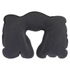 Pool Central 18" Gray Inflatable Comfort Travel Neck Air Pillow