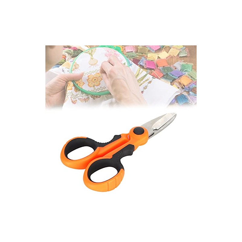 GLOGLOW Cortador de Alambre, Tijeras Multifuncionales para Electricistas y Hogar,