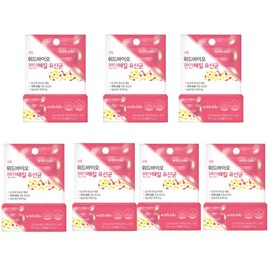 (Female vaginal derived lactic acid bacteria) With Bio Comfortable Lactobacillus 350mg 30 capsules, 7 pcs / (여성질유래유산균) 위드바이오 편안해질 유산균 350mg 30캡슐, 7개