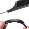 DAZISEN 3 Pieces Hair Comb - Anti-Static Tail Combs Fine