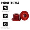 BAOUFF Front Fork Axle Nut for Surron,M16x1.5 Front Wheel Axle