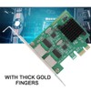 10/100/1000Mbps RJ-45*2 Dual port PCI-Ex1 GigabiT network Card for 8102-T2