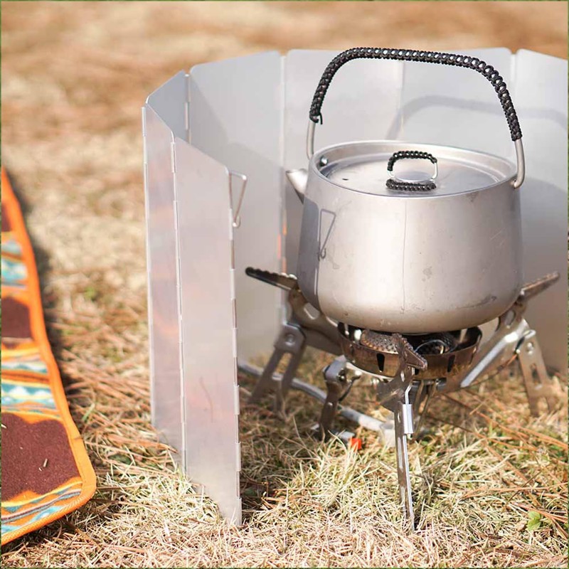 Fire-Maple FMW-510 Windscreen Folding Camping Stove Wind Shield - Gas
