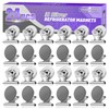 VNDUEEY Strong Magnetic Clips, 24 Pack Fridge Magnets Refrigerator Magnet,