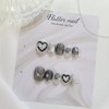 Metal Heart Handmade Nail Tips - Mediaval / 메탈하트 수제네일팁