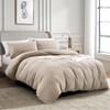 KASYLAN Breathable Duvet Cover Set with Zipper Closure - Waffle