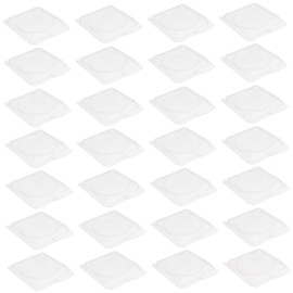 Ipetboom Versatile Diy Blush Highlighter Palette 40pcs Empty Makeup Pans Plastic Cosmetic Tray Travel Containers