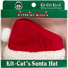 Kit-Cat Klock Santa Hat Accessories for Full Size Watches - Turn Your Ordinary Kit Cat Clock into a Fun Timekeeper - Perfect for Holiday Decorations
