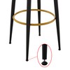 Ball & Cast Modern Metal Frame Round Bar Stools 24