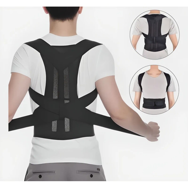 Corrector Postura Espalda Para Hombre Y Mujer Ajustable Faja