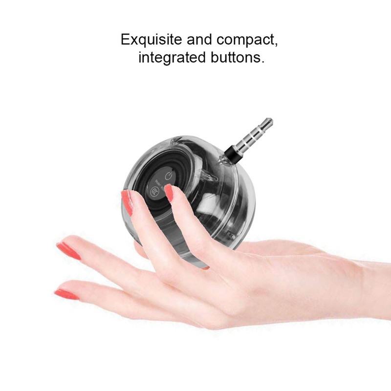 Mini 3.5mm Plug MICRO USB Smart Speaker HiFi Stereo Bass