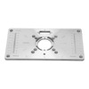 Aluminium Router Table Insert Plate for Woodworking Benches Milling Trimming