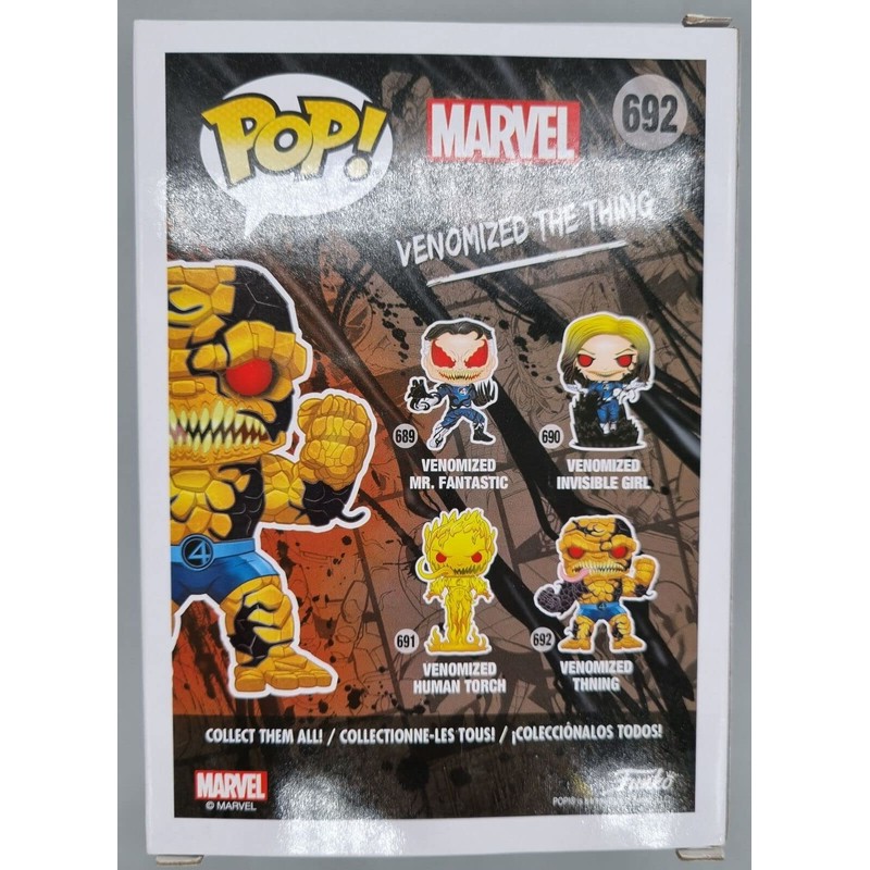 Funko Exclusive Venomized The Thing Metallic