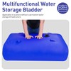 1000L/264gal Foldable Water Bladder Storage Container - Large Capacity Soft