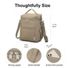 NOL Natural Organic Lifestyle Insulated Lunch Bags for Women Cooler