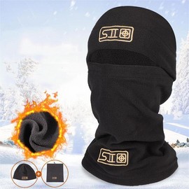 Ultimate Winter Balaclava Ski Mask Hood - Windproof Face Cover & Neck Warmer for Men - Perfect for Outdoor Cycling, Skiing and Cold Weather Activities - Colour: Army Green