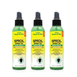Jamaican Mango&Lime Sproil Spray Oil, 6 oz Strengthens & Protects [PACK OF 3]