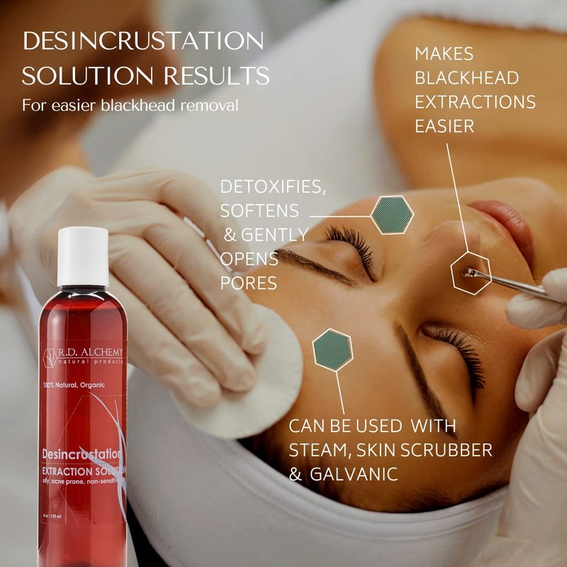 RD Alchemy - Desincrustation Solution/Scaling Fluid Blackhead Remover - Professional