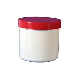 Fa.ars 1 Ointment Tin 400 g 500 ml Lid Red Ointment Container Plastic Jars Screw Lid