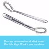 Best Utensils Stainless Steel Mini Egg Whisk Beater Handheld Milk