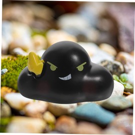 TOVINANNA 5pcs Cartoon Cloud Ornament Resin Decoration Miniature Cloud Statue for Desktop and Garden Decor