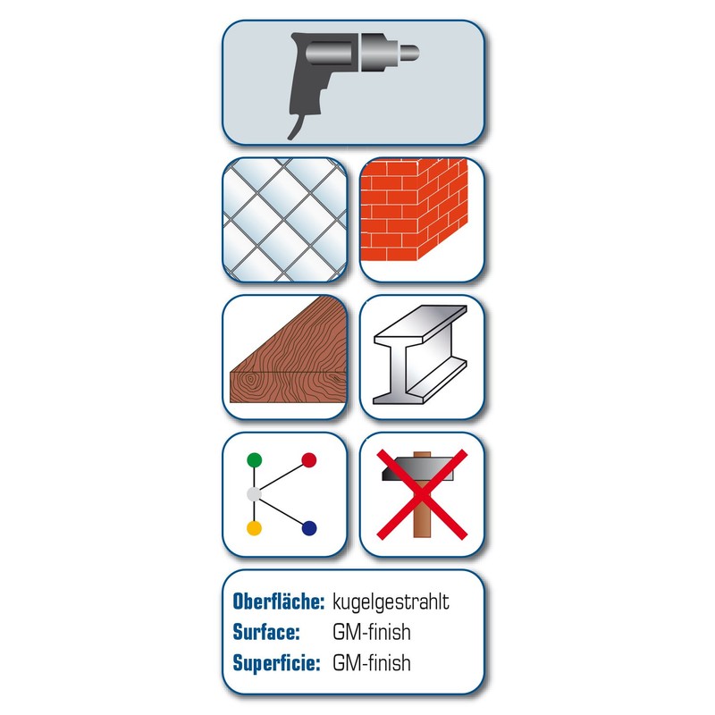 Alpen 17200700100 Tungsten Carbide Multi Purpose Drill Bits"Profi Multicut" 7,