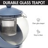 Primula Half Moon Teapot with Removable Infuser, Glass Tea Maker