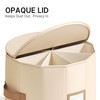 Vailando Shoe Organizer for Closet - Cylindrical Shoe Storage Organizer