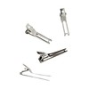 KISS Colors & Care Slide-In Metal Hair Styling Prong Clips,