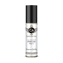 CA Perfume Impression of Aber & Fitch Perfume No 1 For Women Replica Fragrance Body Oil Dupes Alcohol-Free Essential Aromatherapy Sample Travel Size Concentrated Long Lasting Roll-On 0.3 Fl Oz/10ml