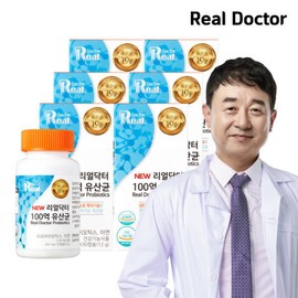 formulaReal Doctor 10 billion lactic acid bacteria 30 capsules (6 units) (6 month supply)/ Nam Jae-hyun lactic acid bacteria probiotics for the whole family / 100억 유산균 30캡슐 6개 (6개월분)/ 남재현유산균 온가족 유산균 프로바이오틱스