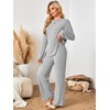Kikibell Women's Pajama Sets Travel Outfits for Women 2 Piece