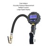 Digital Tire Inflator Tire Pressure Gauge with Digital Display 1/4