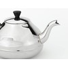 Bredemeijer Ceylon 1.25L, Black Fittings, Stainless Steel Silver, 15.4 x