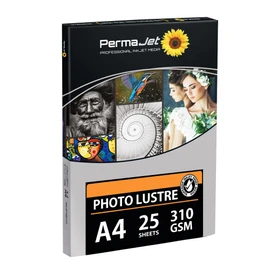 PermaJet Photo Lustre 310gsm | A4 25 Sheets | Lustre Photo Inkjet Paper | APJ22024